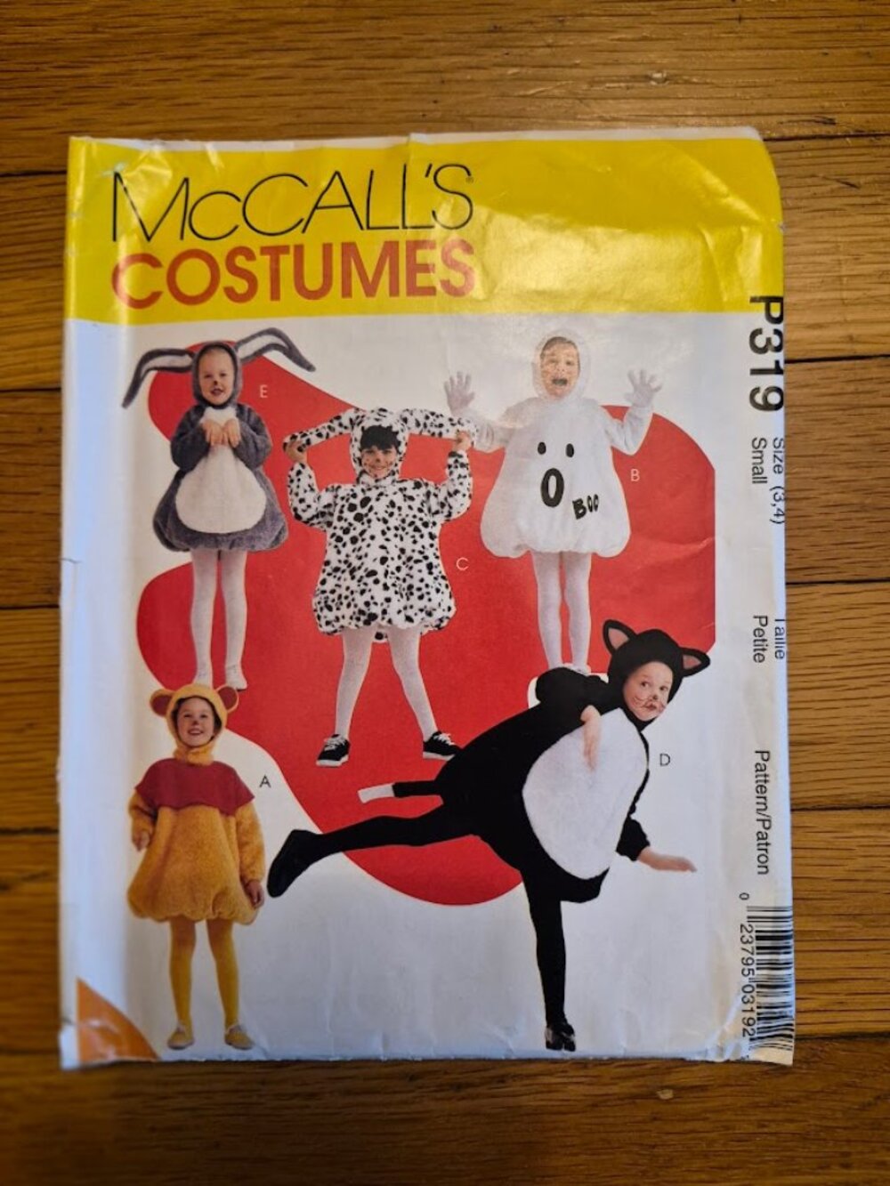 Vintage Sewing Patterns--Costumes--McCall